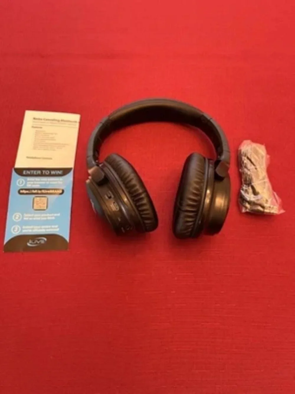 Ilive Active Noise Canceling Bluetooth Hedphones IAHN40B